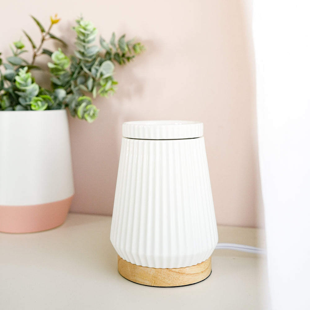 Brûleur pour cubes de cire - Blanc