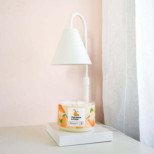 Candle warmer lamp & candle - White Tea & Pear