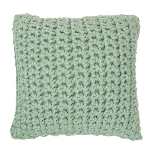 Coussin standard en tricot sauge - Gummy