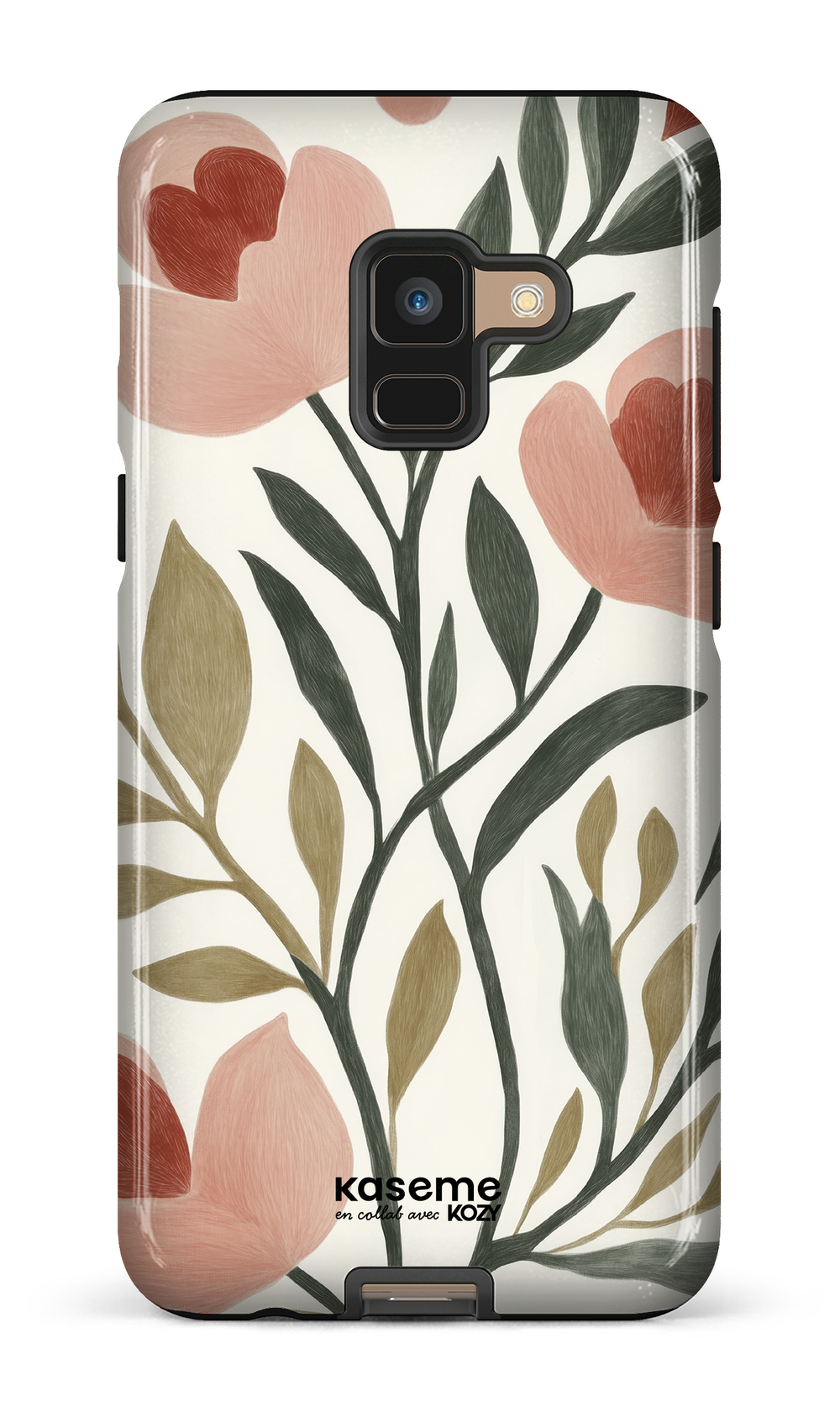 Étui impact pour cellulaire - Rêverie sous coquelicots