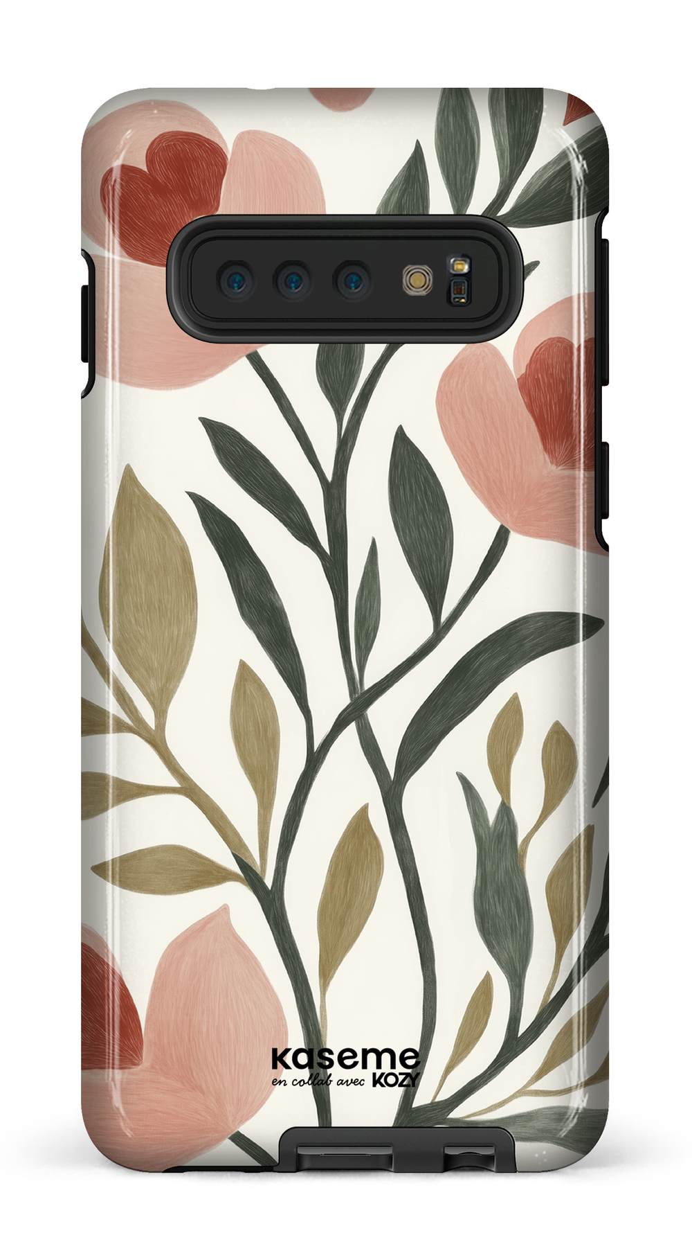 Étui impact pour cellulaire - Rêverie sous coquelicots