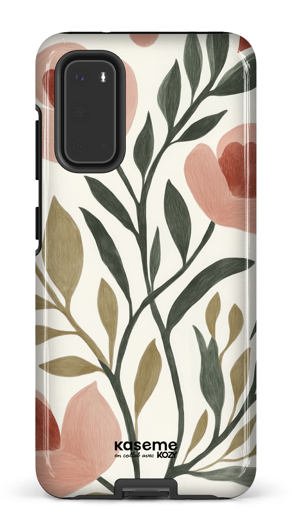 Étui impact pour cellulaire - Rêverie sous coquelicots