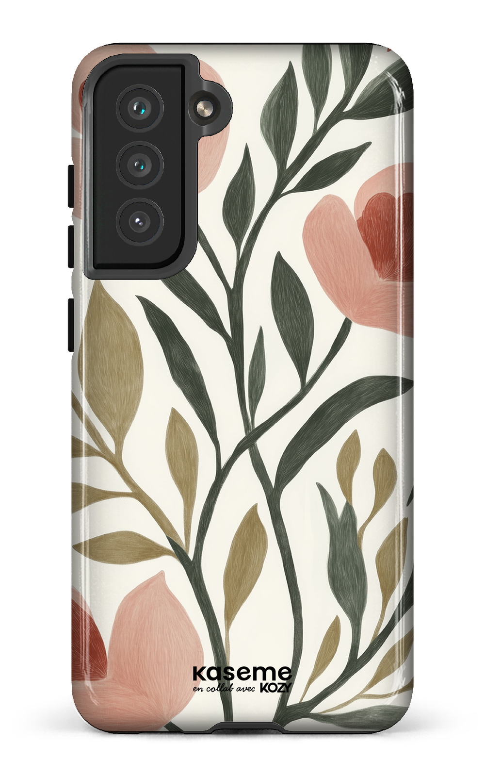 Étui impact pour cellulaire - Rêverie sous coquelicots