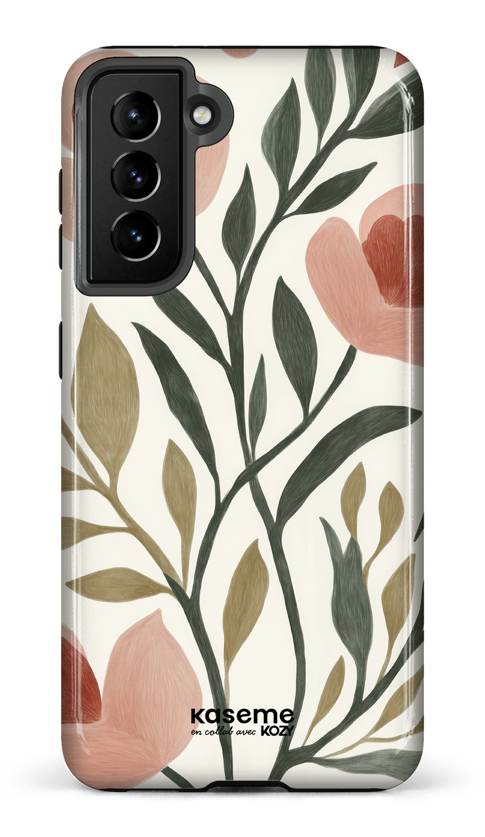 Étui impact pour cellulaire - Rêverie sous coquelicots