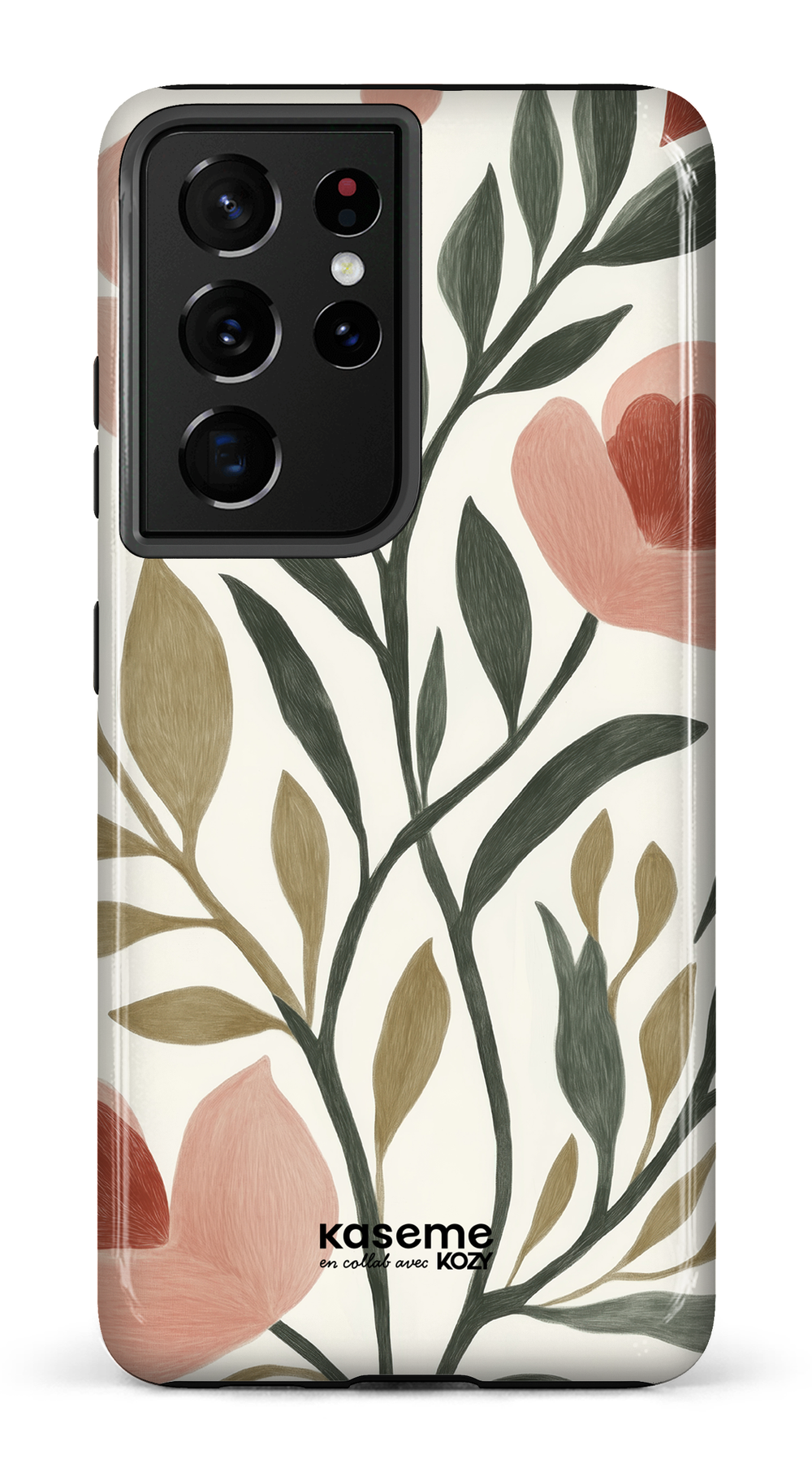 Étui impact pour cellulaire - Rêverie sous coquelicots