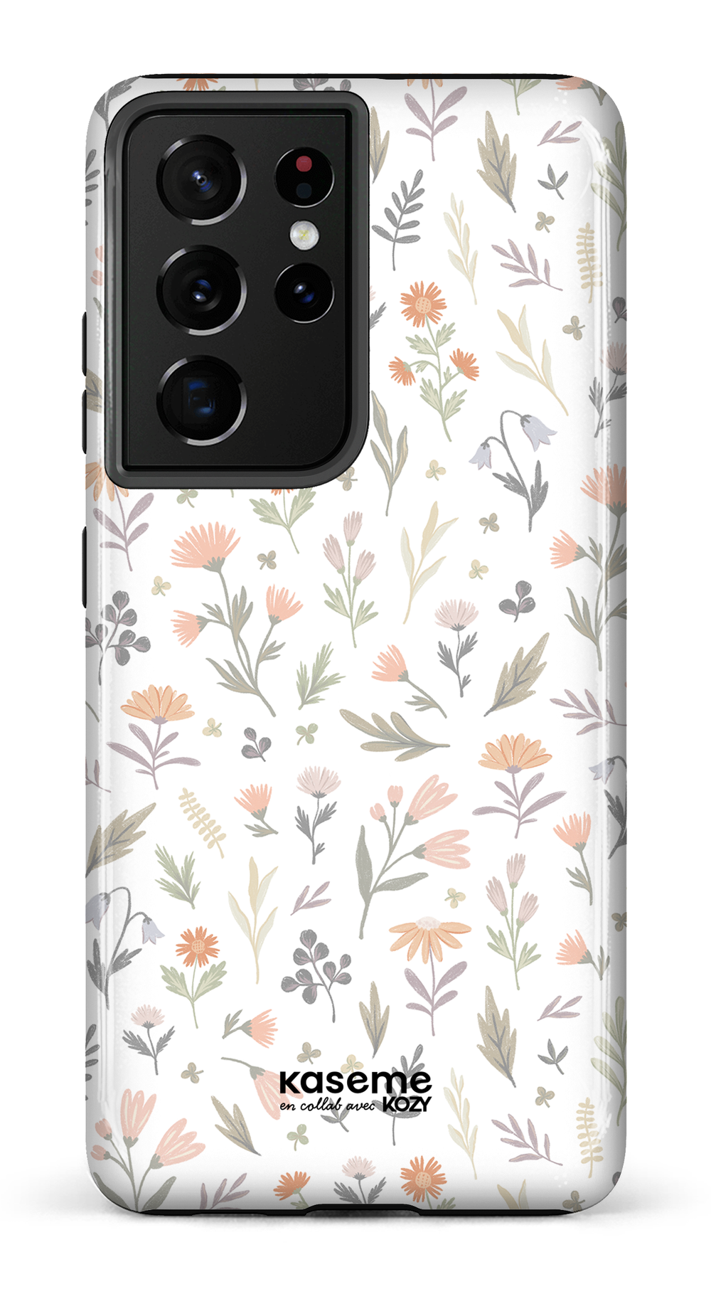 Étui impact pour cellulaire - Tendre floraison