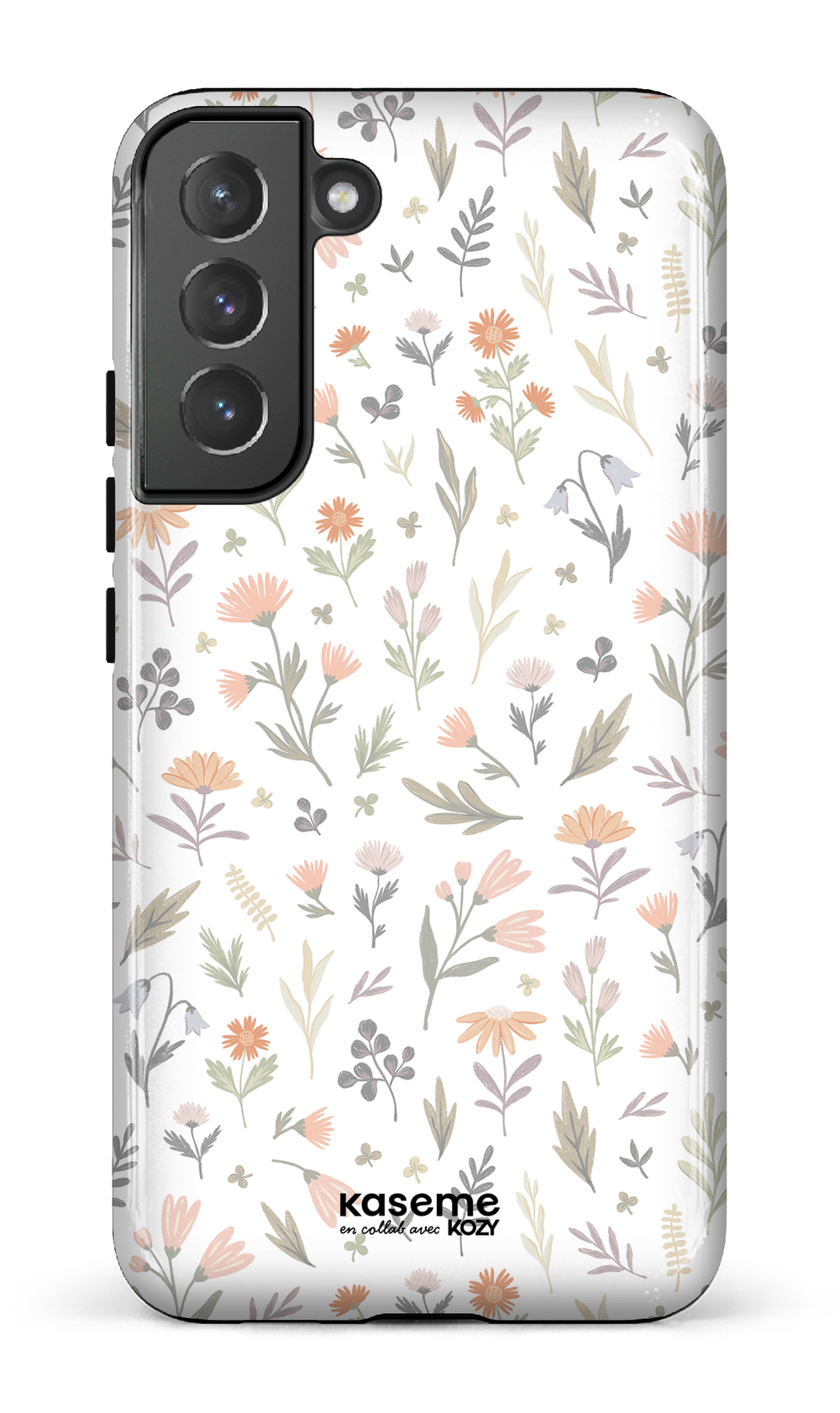 Étui impact pour cellulaire - Tendre floraison