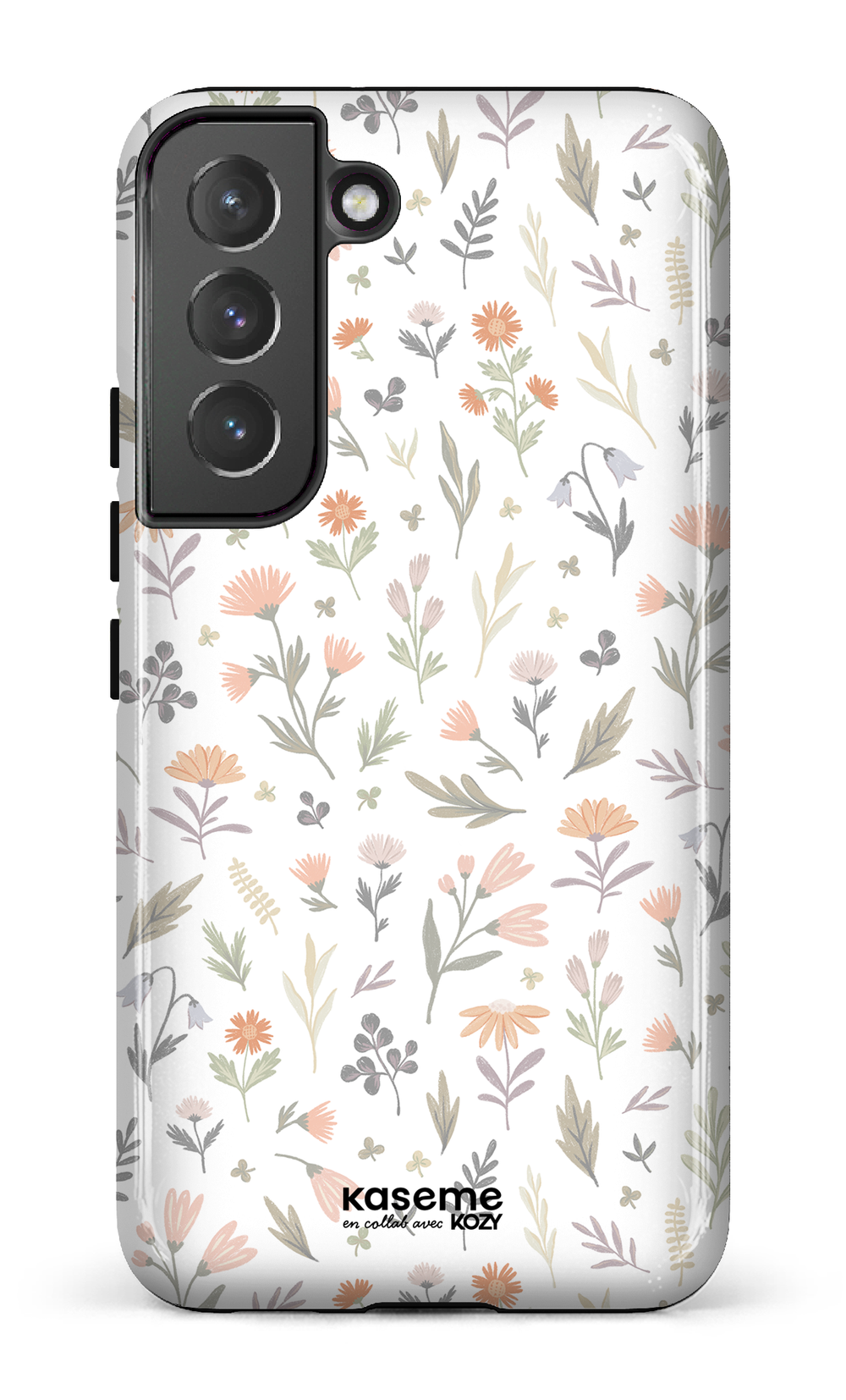 Étui impact pour cellulaire - Tendre floraison