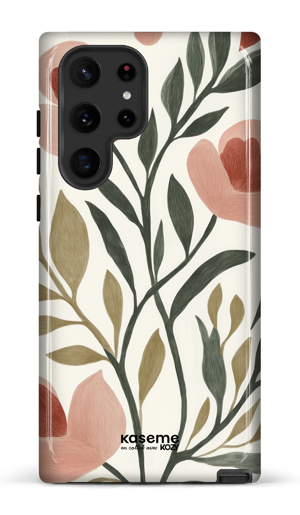 Étui impact pour cellulaire - Rêverie sous coquelicots