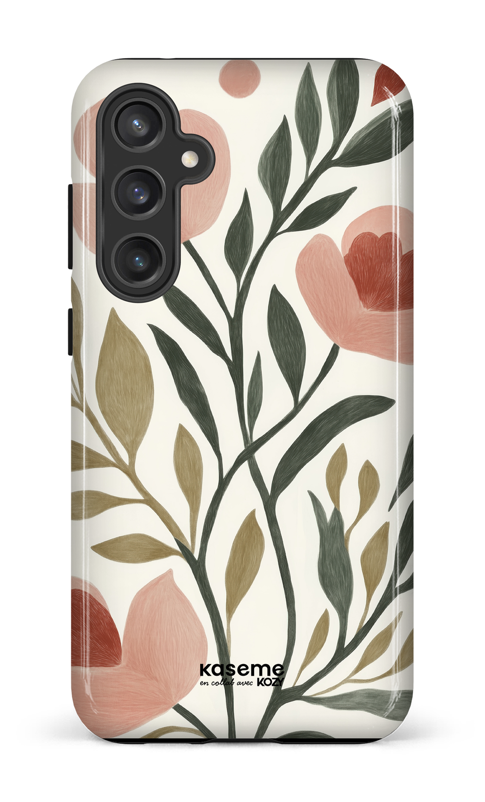 Étui impact pour cellulaire - Rêverie sous coquelicots