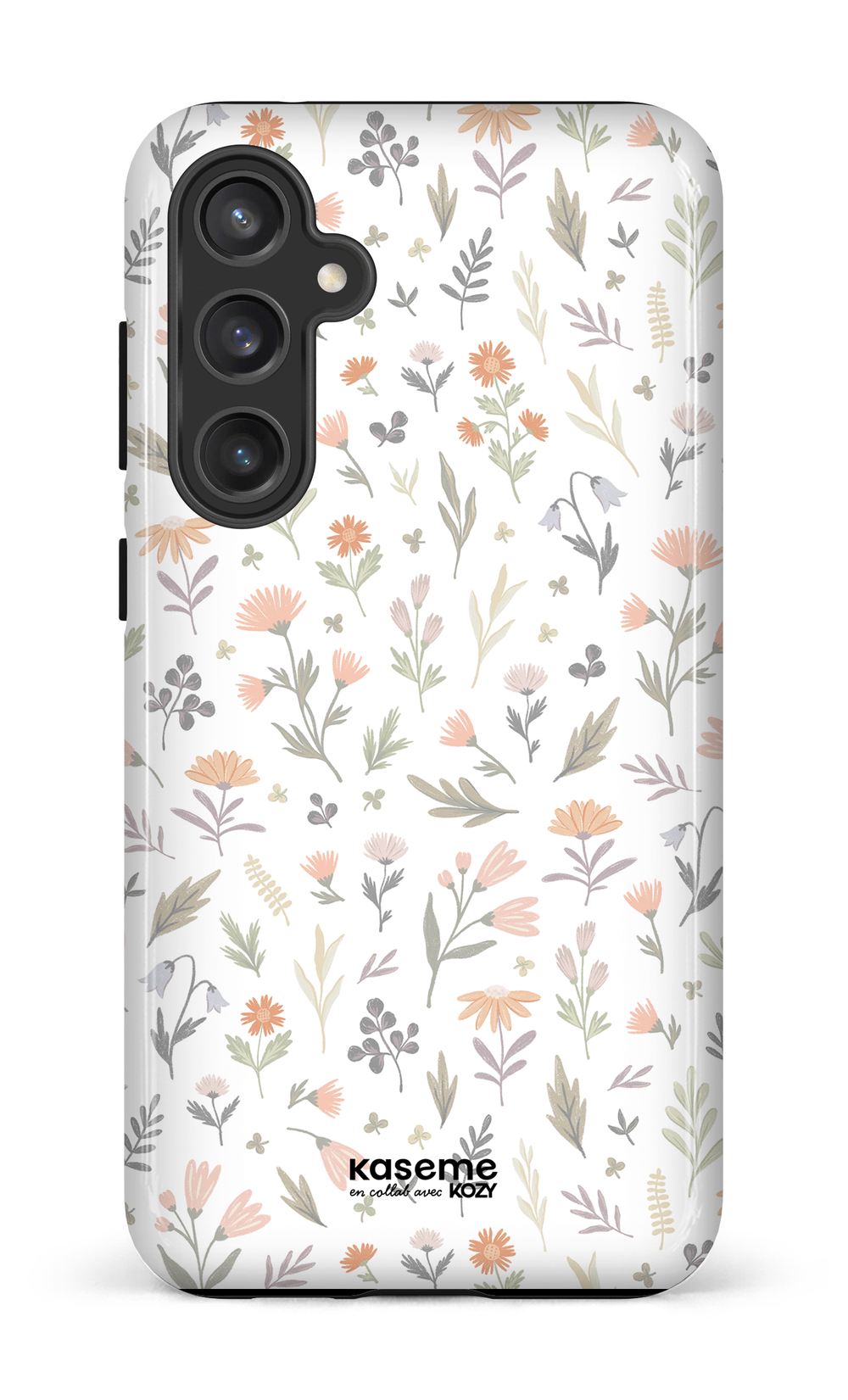 Étui impact pour cellulaire - Tendre floraison