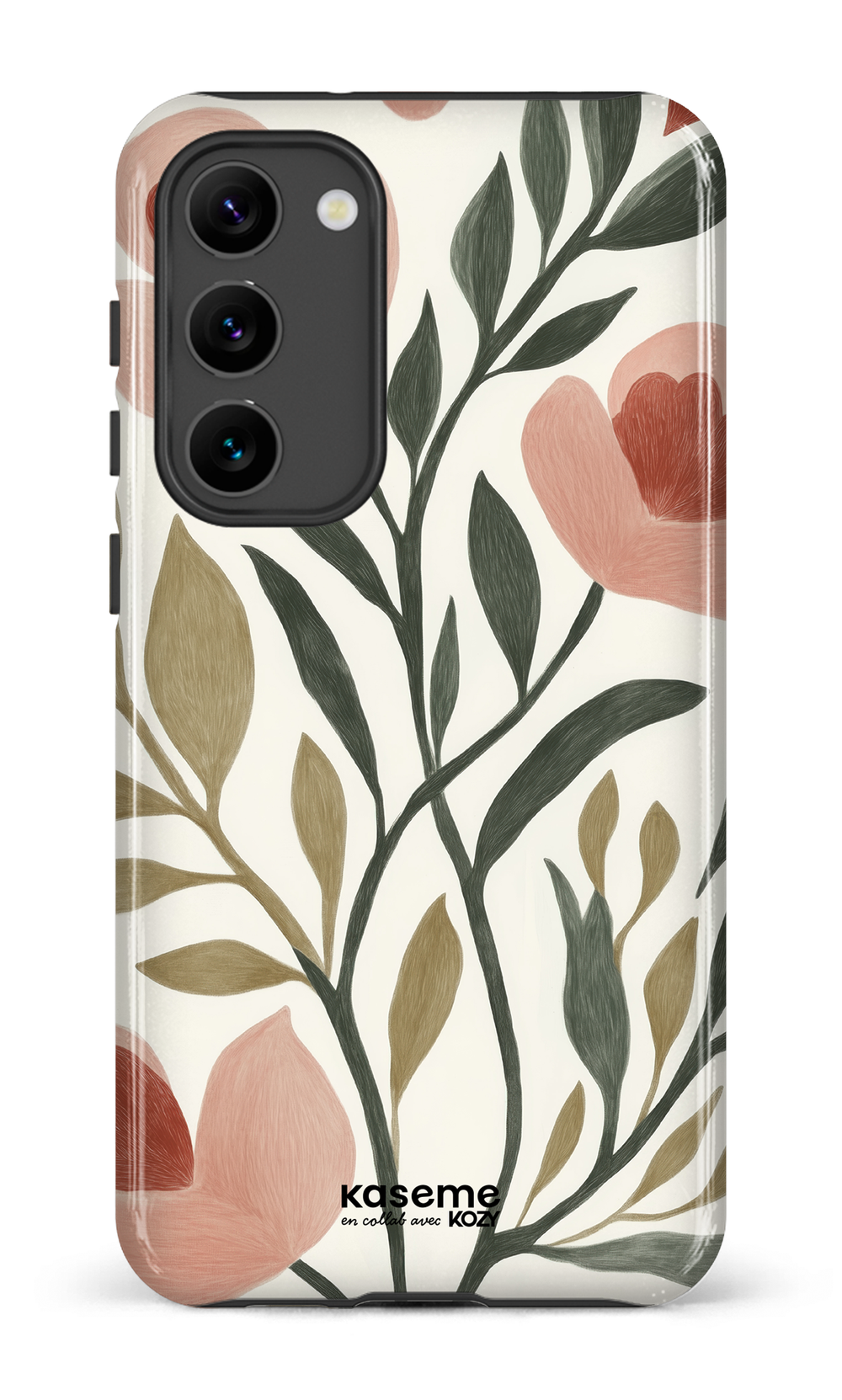 Étui impact pour cellulaire - Rêverie sous coquelicots