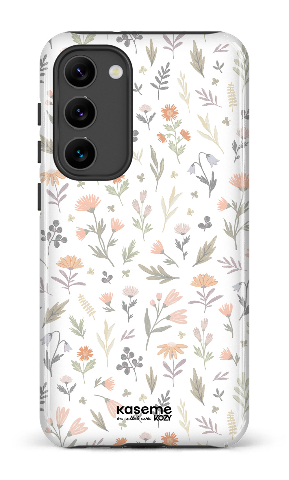 Étui impact pour cellulaire - Tendre floraison