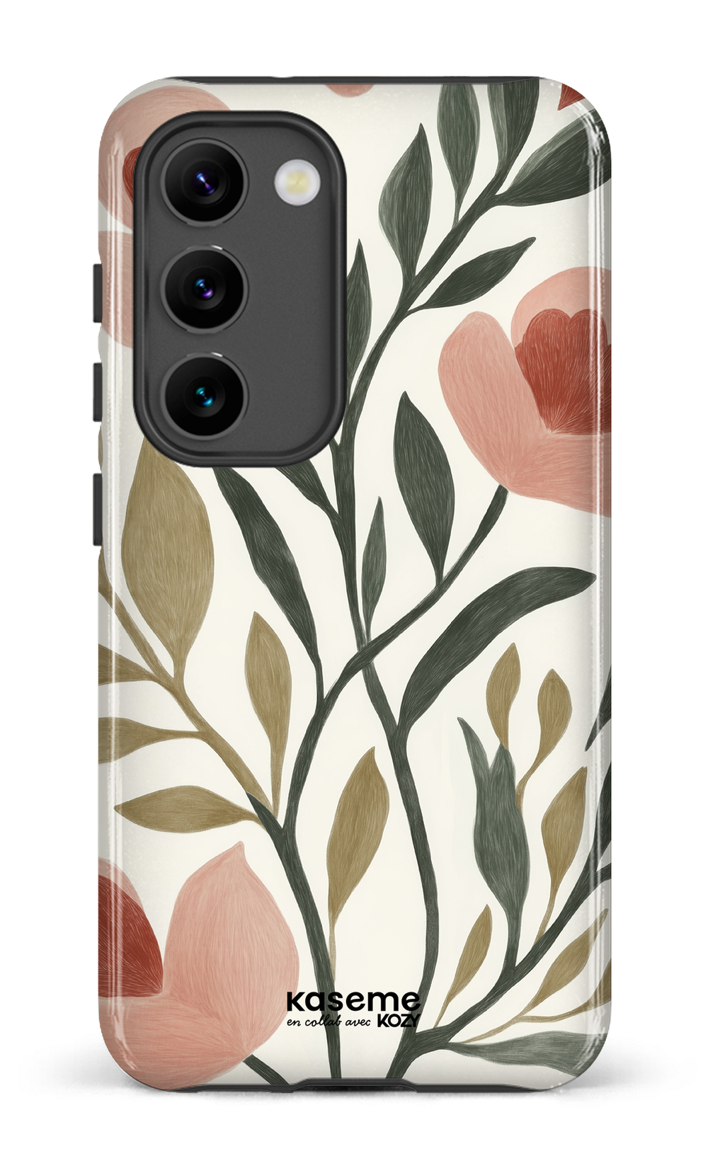 Étui impact pour cellulaire - Rêverie sous coquelicots