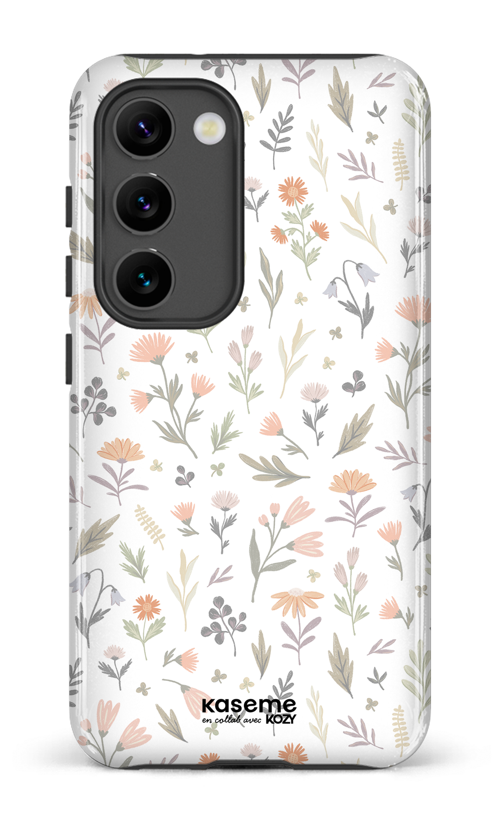 Étui impact pour cellulaire - Tendre floraison