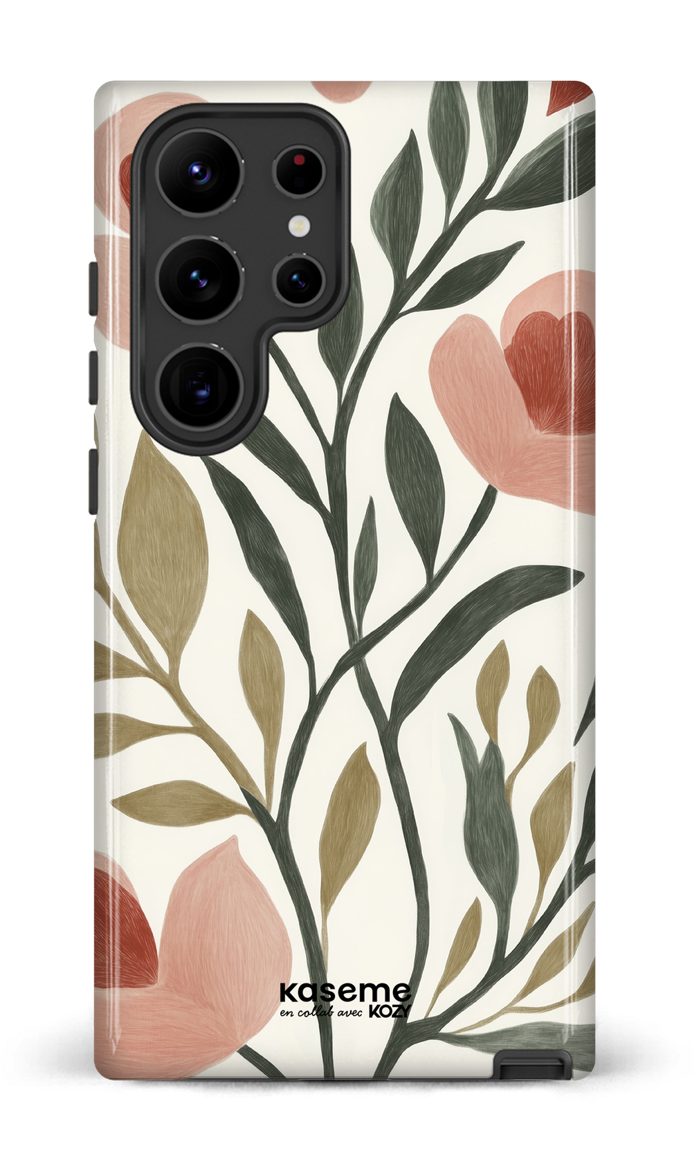 Étui impact pour cellulaire - Rêverie sous coquelicots