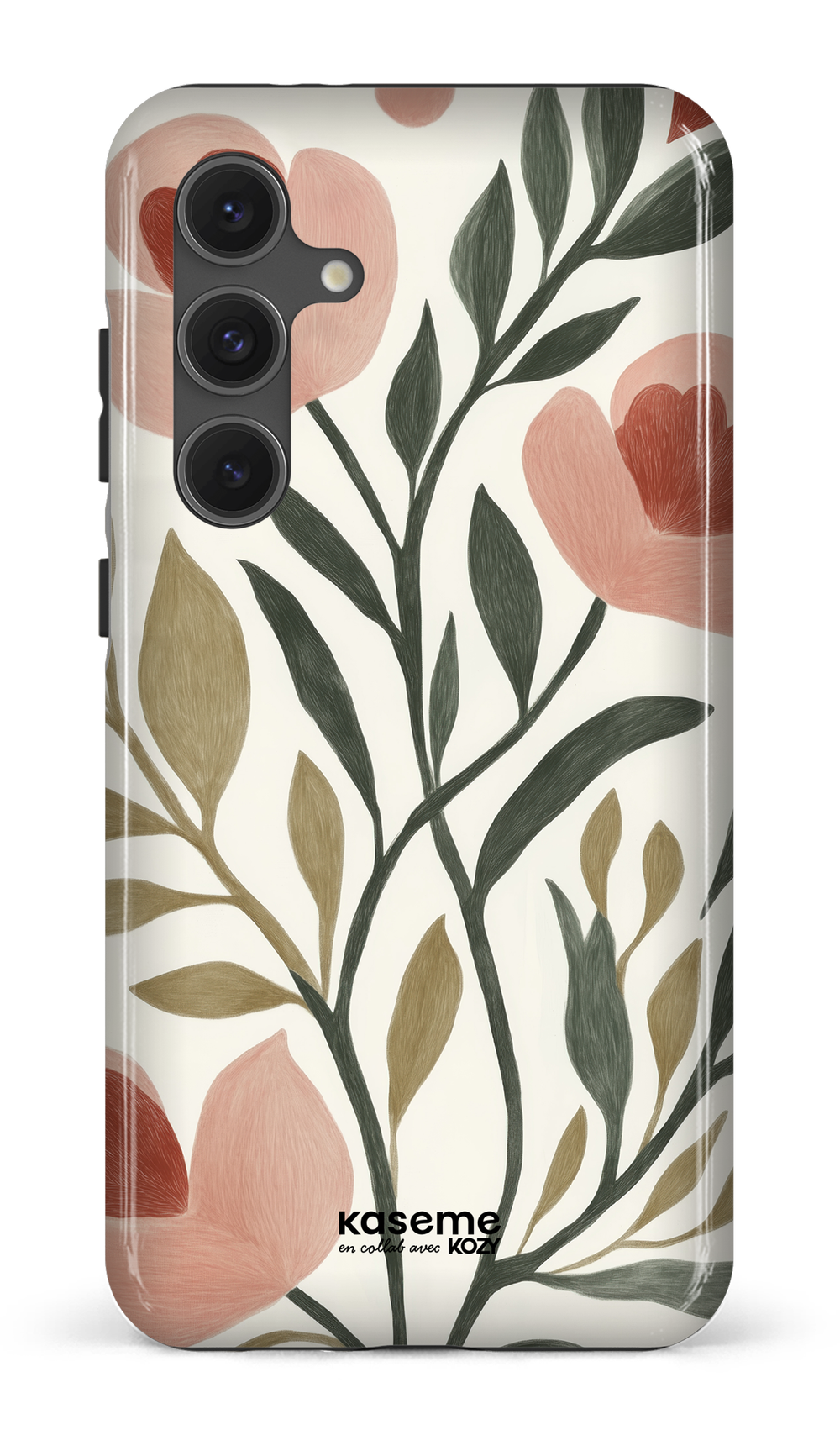 Étui impact pour cellulaire - Rêverie sous coquelicots