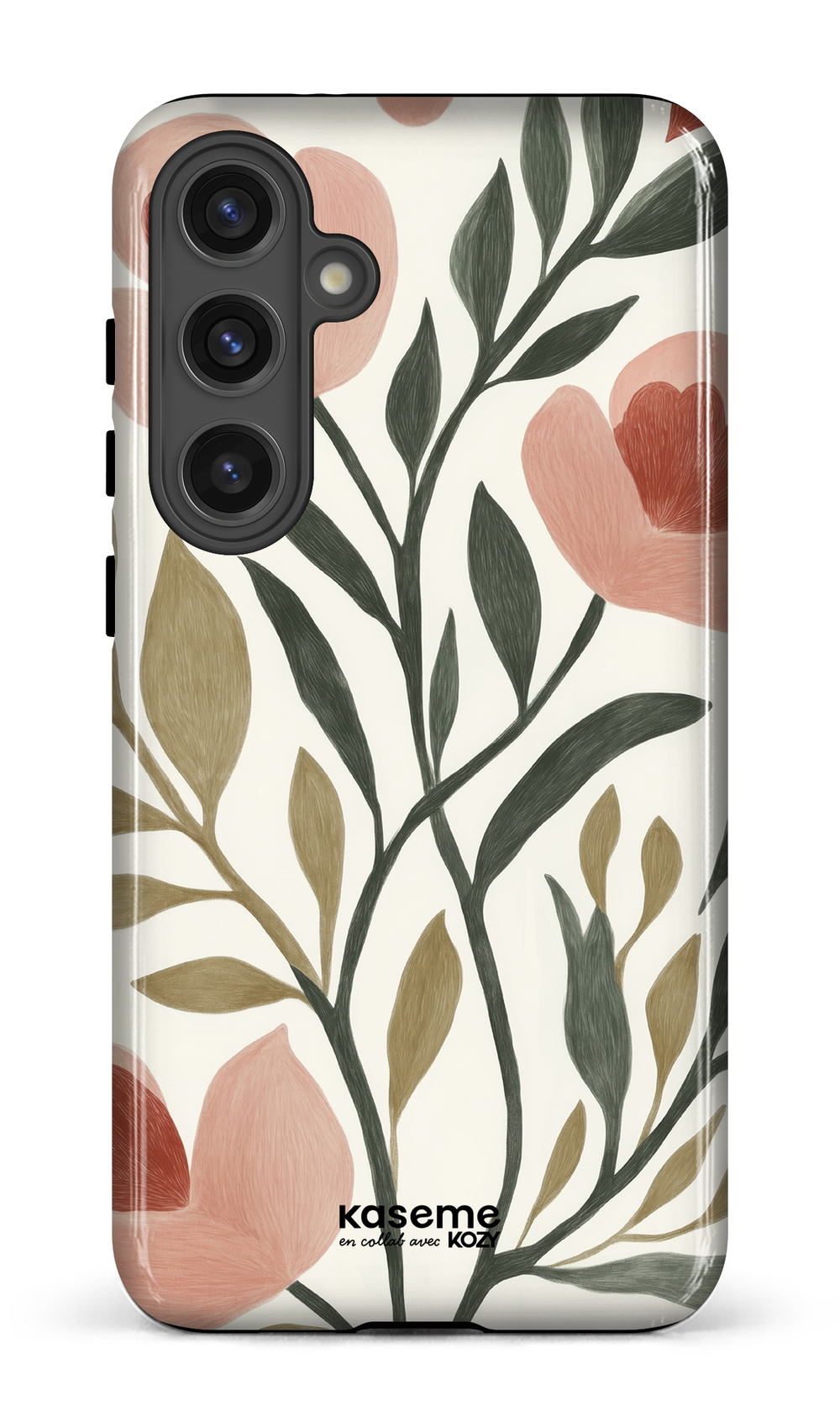 Étui impact pour cellulaire - Rêverie sous coquelicots