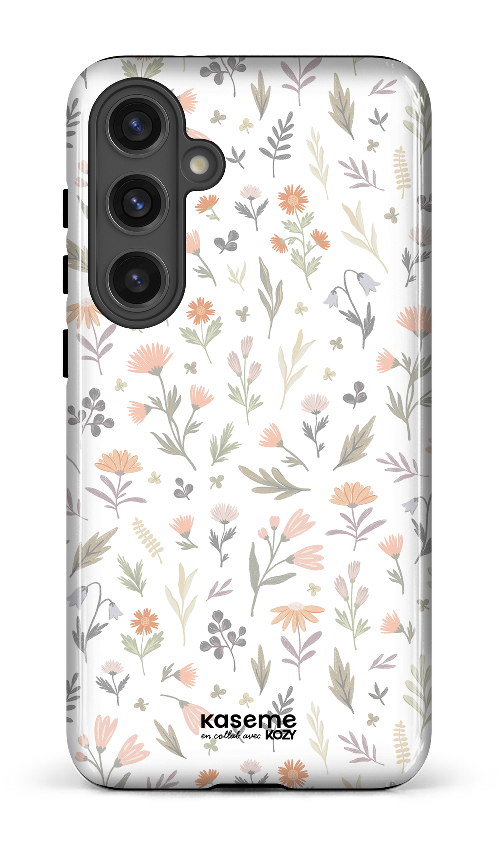 Étui impact pour cellulaire - Tendre floraison