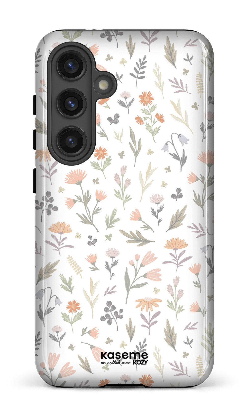 Étui impact pour cellulaire - Tendre floraison