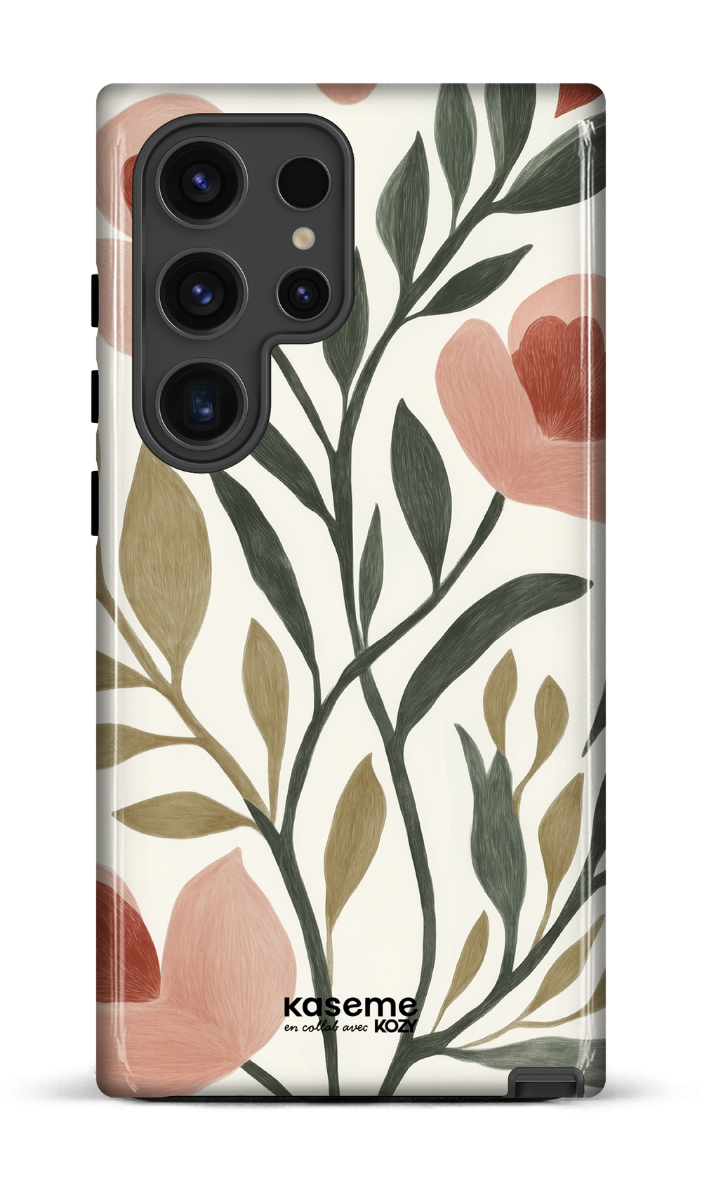 Étui impact pour cellulaire - Rêverie sous coquelicots