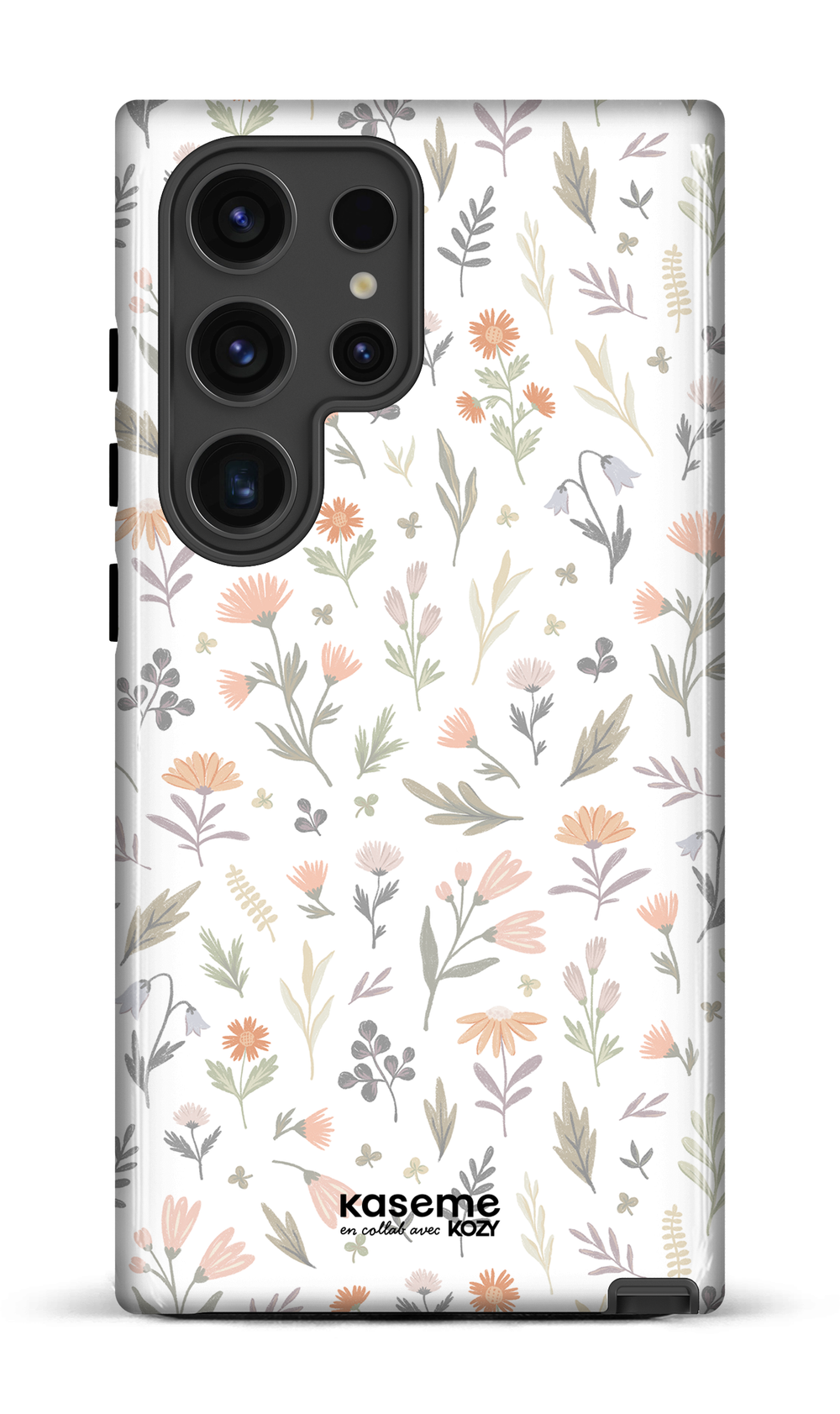 Étui impact pour cellulaire - Tendre floraison