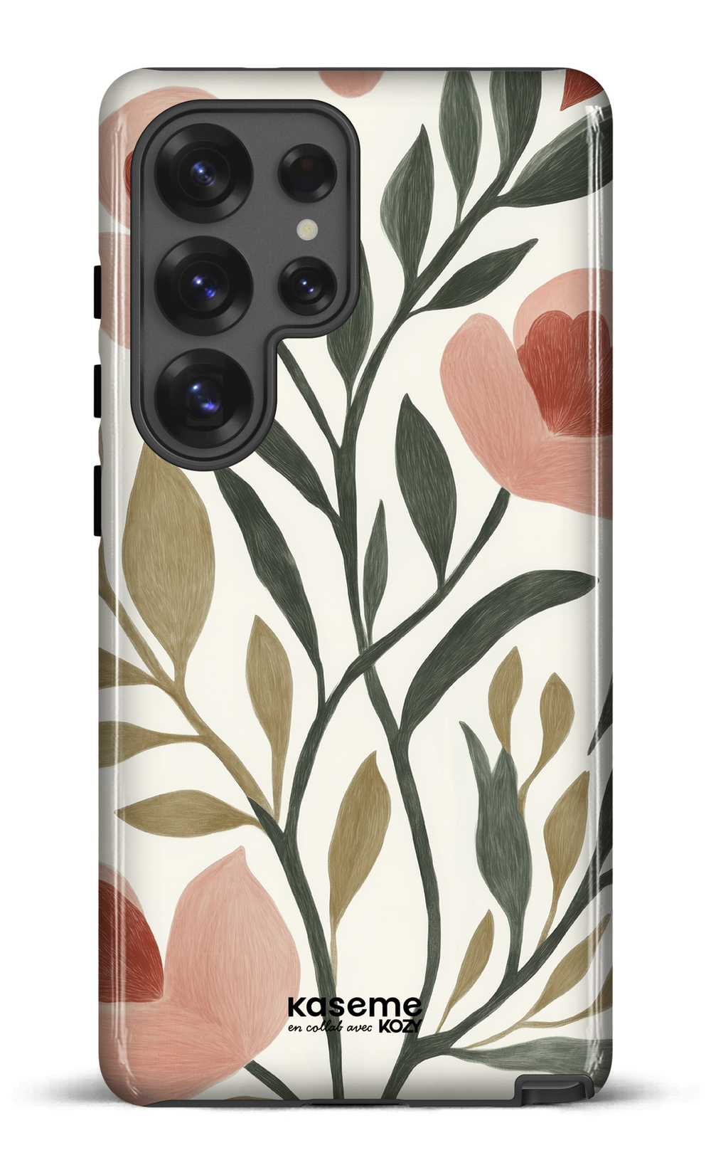 Étui impact pour cellulaire - Rêverie sous coquelicots