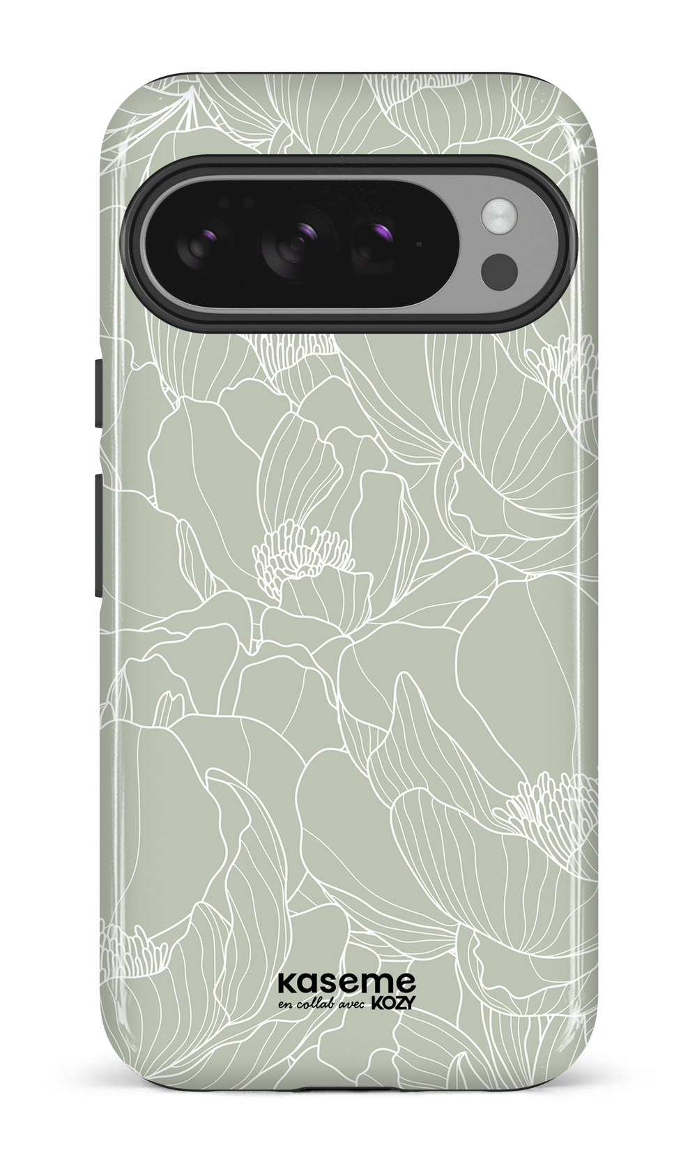 Étui impact pour cellulaire - Fleurs en finesse