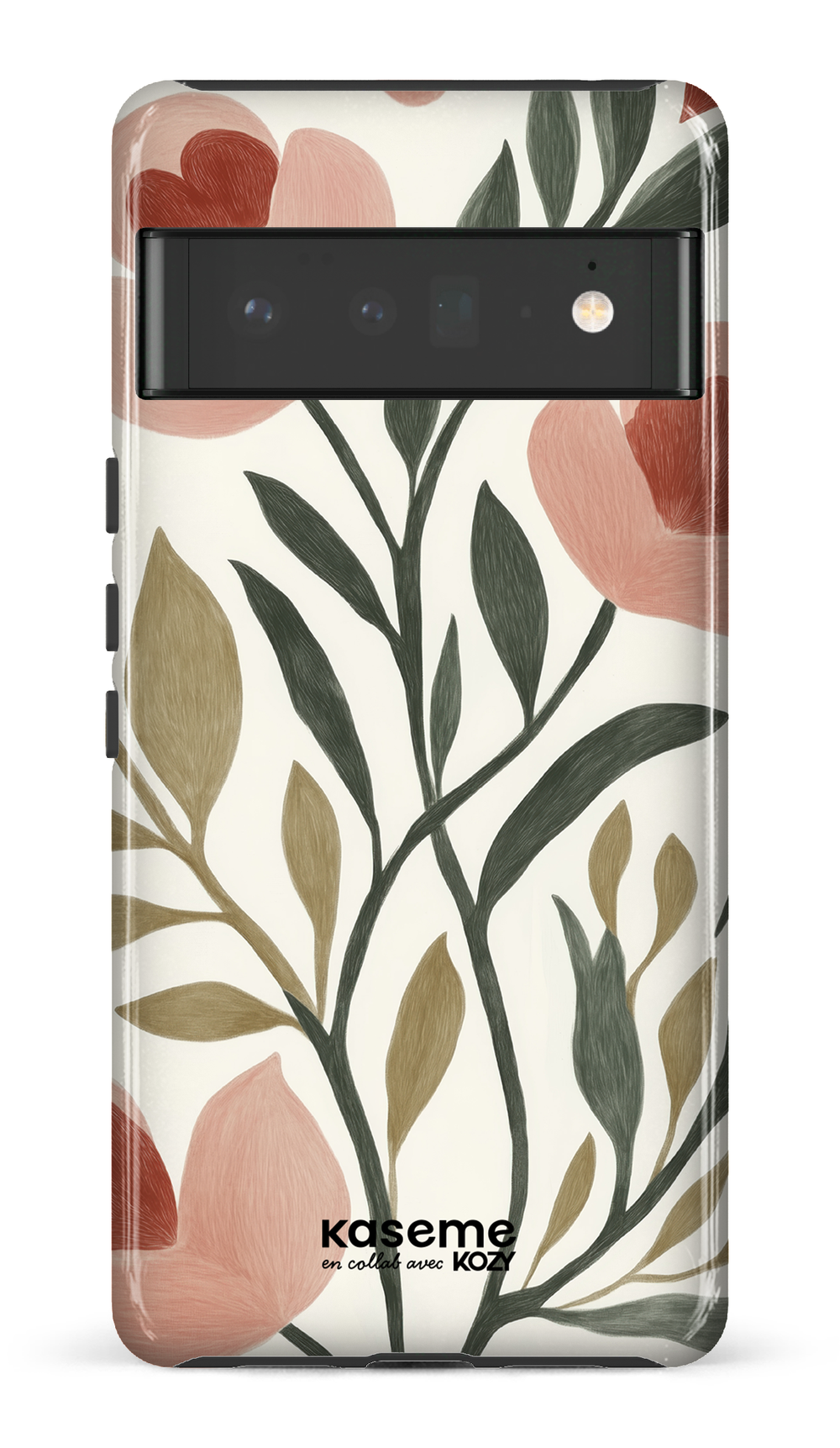 Étui impact pour cellulaire - Rêverie sous coquelicots