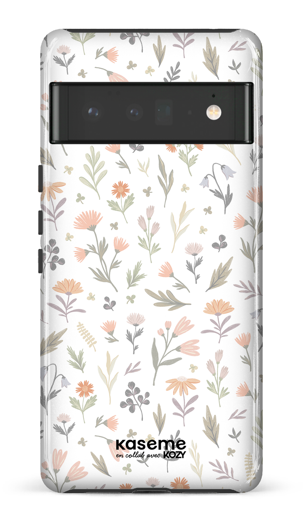 Étui impact pour cellulaire - Tendre floraison