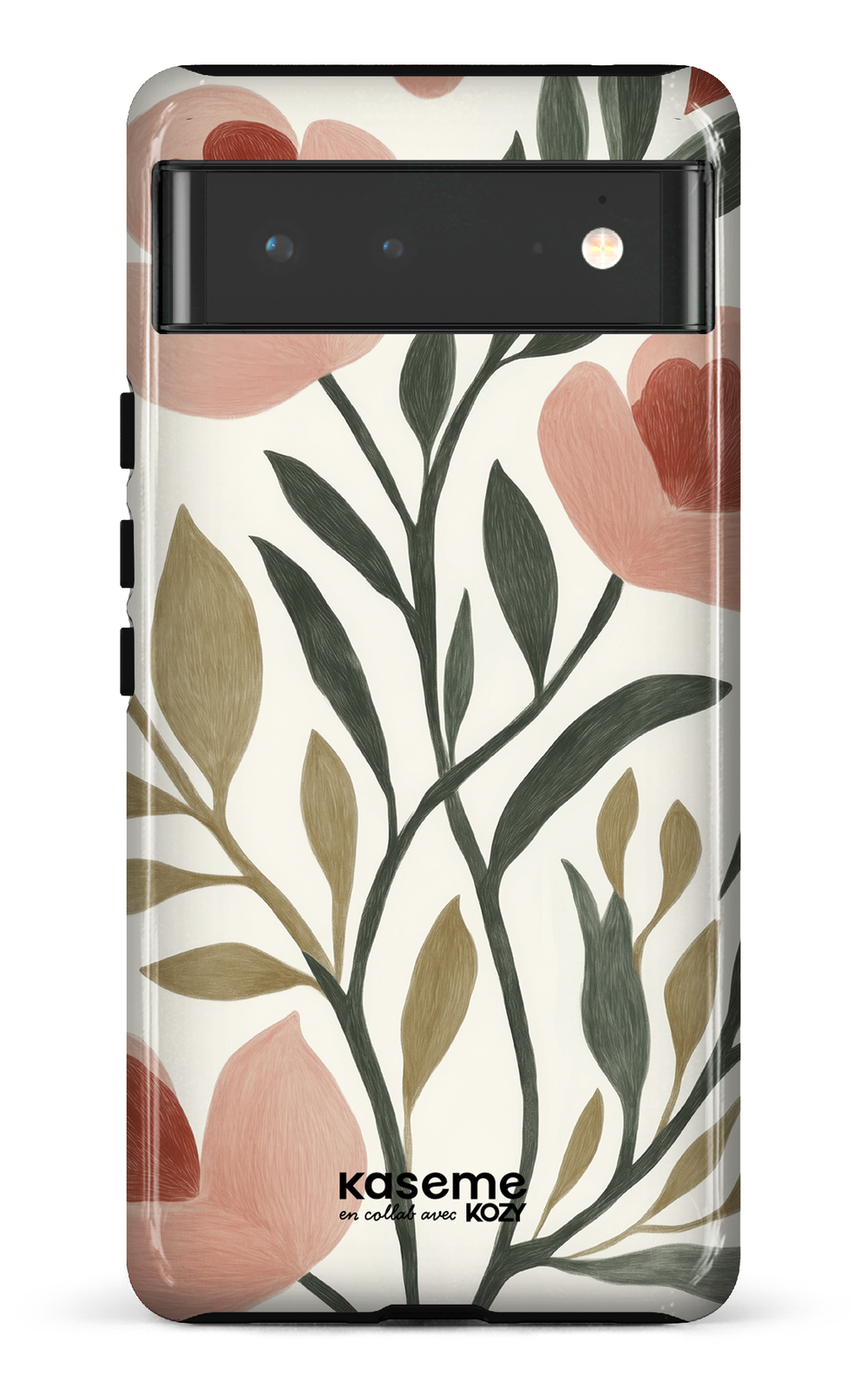 Étui impact pour cellulaire - Rêverie sous coquelicots