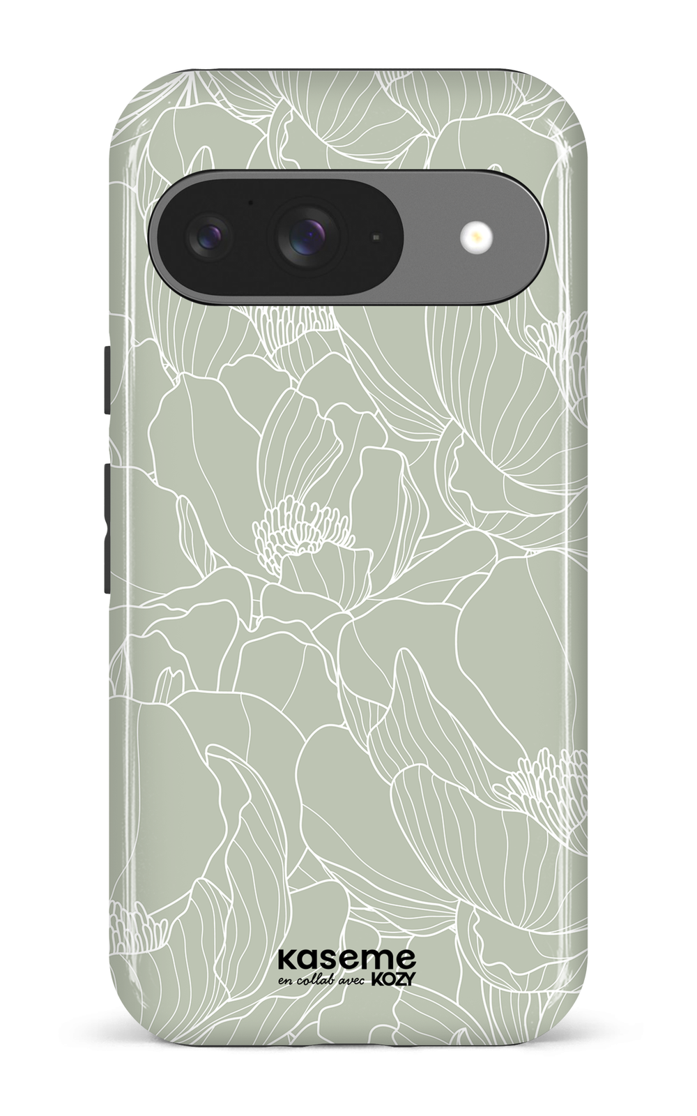 Étui impact pour cellulaire - Fleurs en finesse