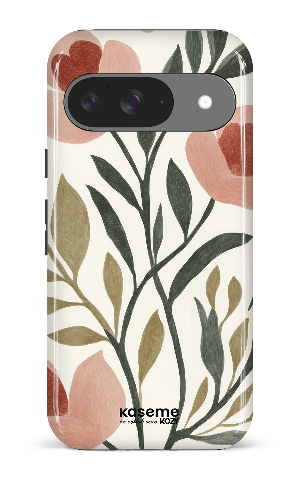 Étui impact pour cellulaire - Rêverie sous coquelicots