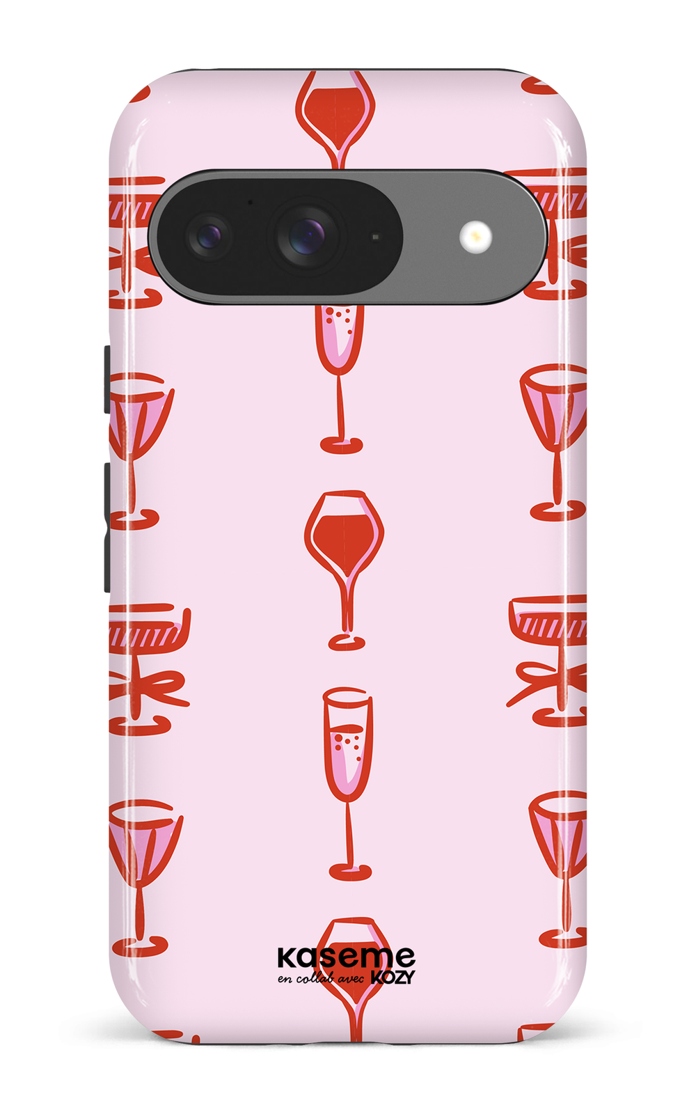 Étui impact pour cellulaire - Soirée rosée