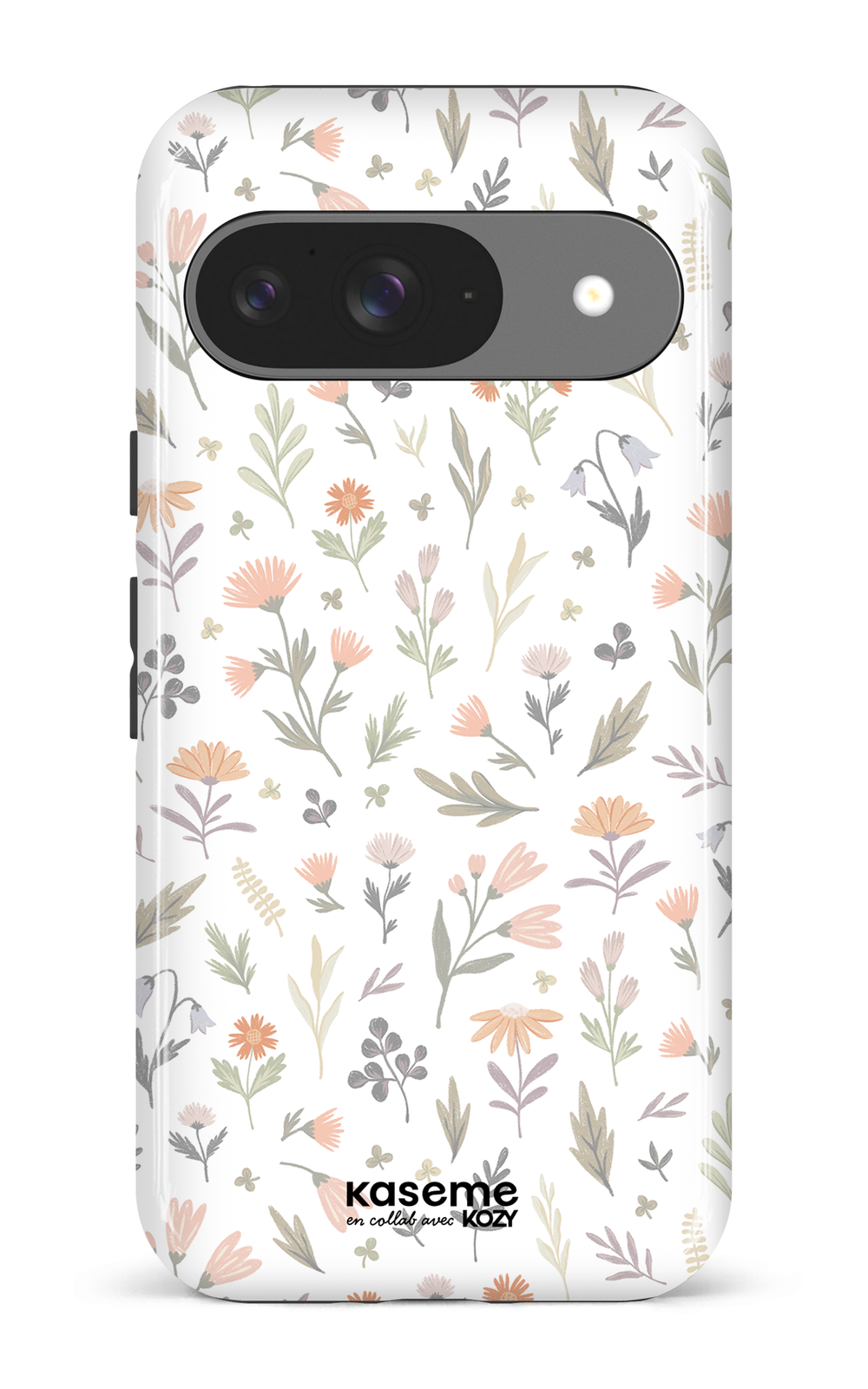 Étui impact pour cellulaire - Tendre floraison