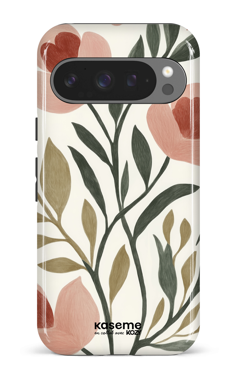 Étui impact pour cellulaire - Rêverie sous coquelicots