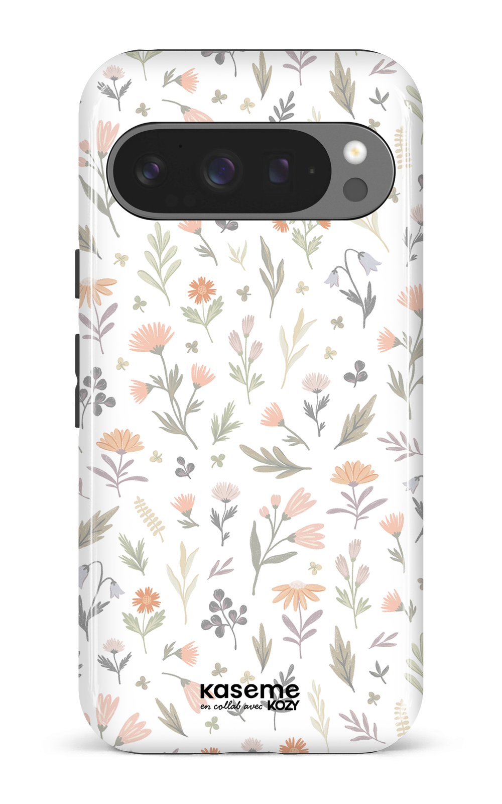 Étui impact pour cellulaire - Tendre floraison