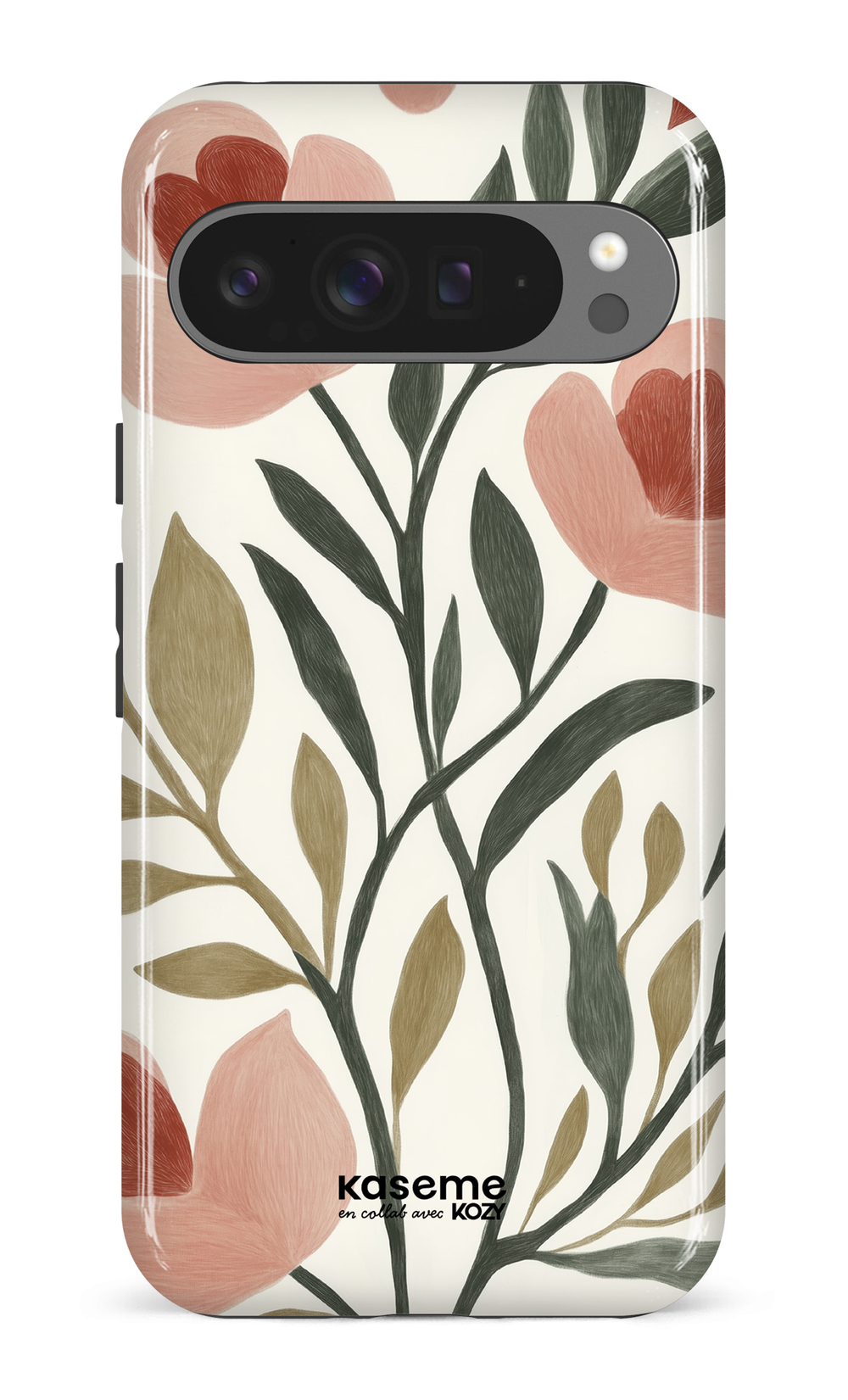 Étui impact pour cellulaire - Rêverie sous coquelicots