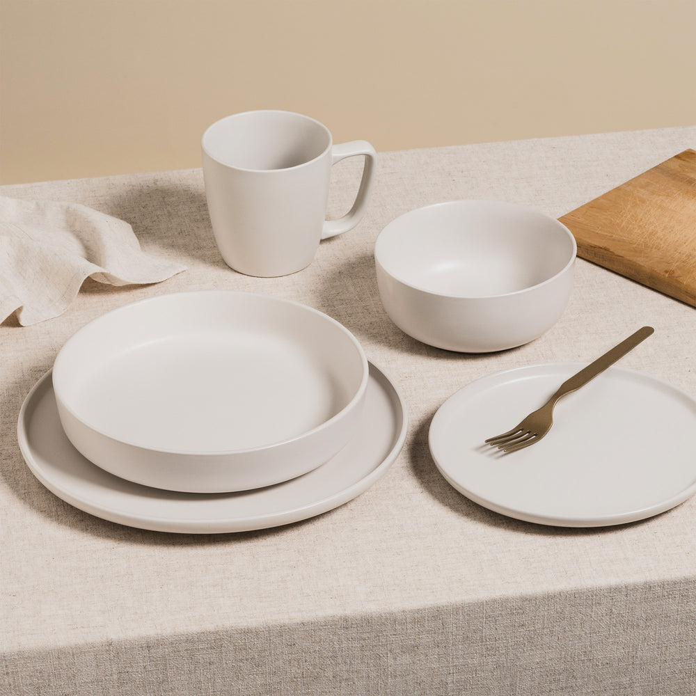 Set of Lisbon pasta bowls Ivory Dishware Boutique Kozy