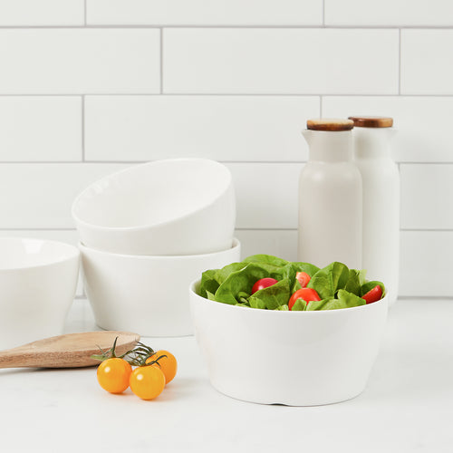 Ensemble bols à salade (4) - Blanc