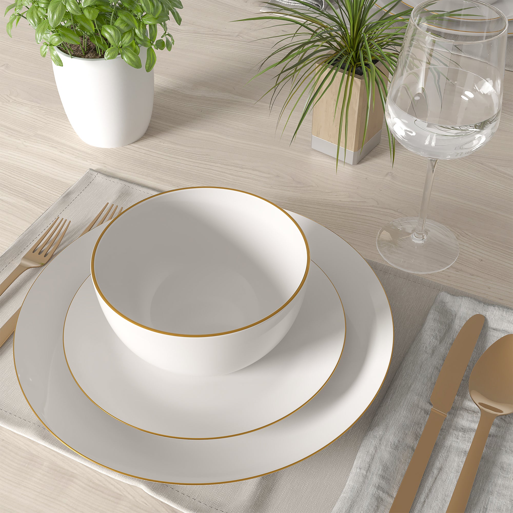White And Gold Dinnerware Set: Elevate Your Dining Experience 1 White And Gold Dinnerware Set: Elevate Your Dining Experience