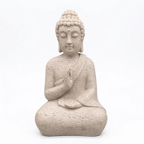 Large beige Buddha