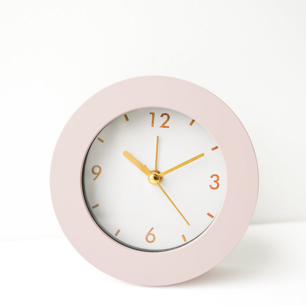 Desk clock - Pink