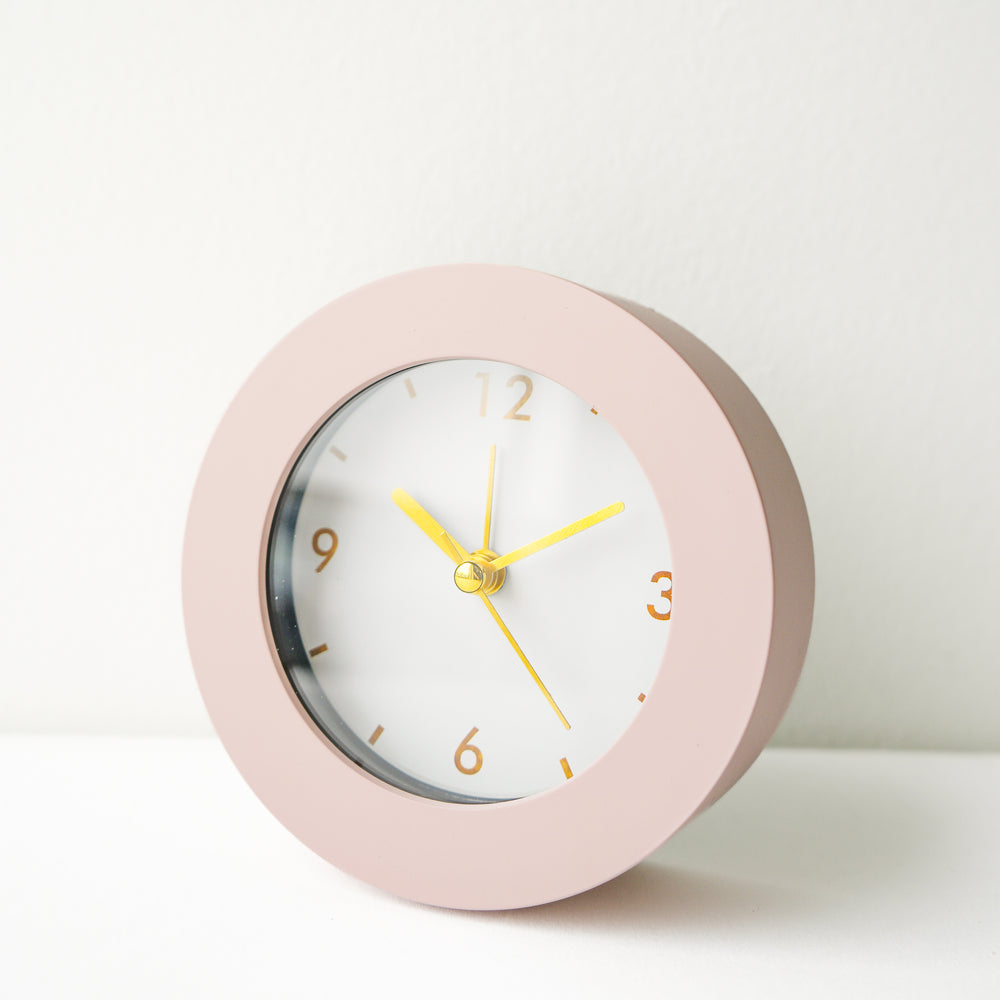 Desk clock - Pink