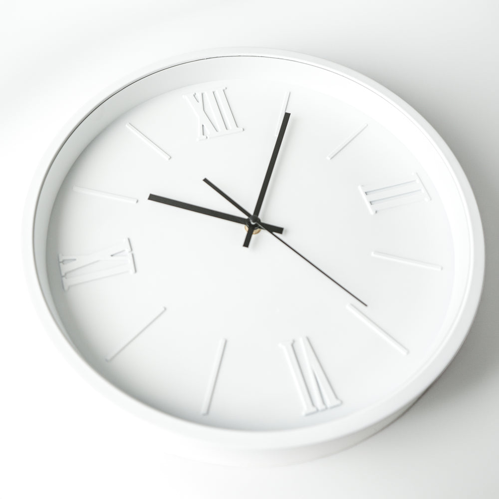 Horloge murale - Blanc