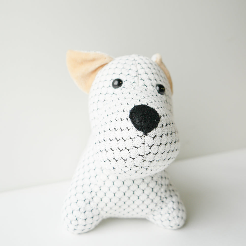 Doorstop - White Dog