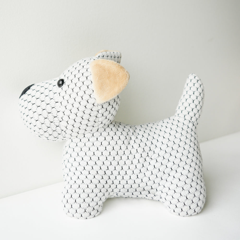 Doorstop - White Dog