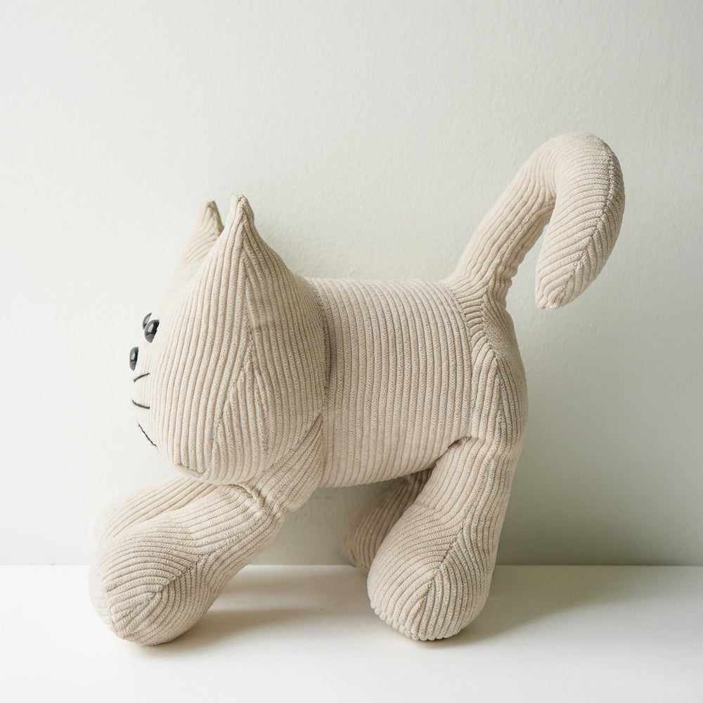 Door stop - Beige Cat