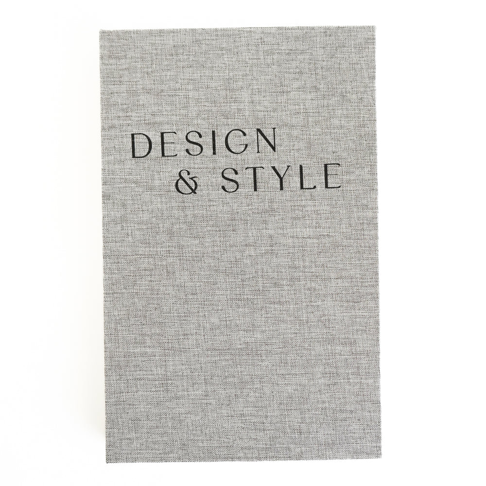 Decorative Book - "Design & Style"