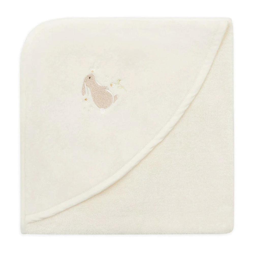 Serviette de bain pour bébé - Lapin||Baby hooded towel - Bunny
